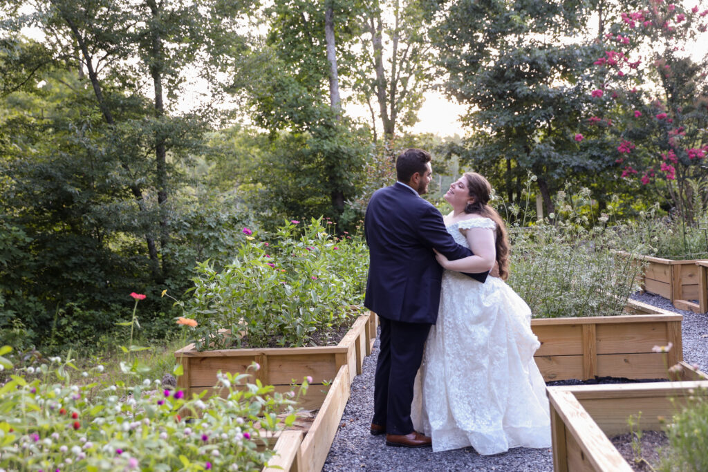 North Georgia wedding at flower farm